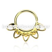 gpsepv6 seamless segment rings silver 925 septum