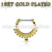 gsepm16 straight barbells silver 925 septum