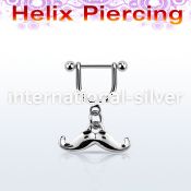 heud7 straight barbells surgical steel 316l helix