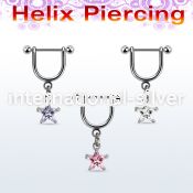 heuz11 straight barbells surgical steel 316l helix