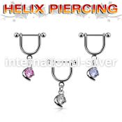 heuz8 micro curved barbells surgical steel 316l helix