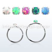 hppo15 seamless segment rings silver 925 nose