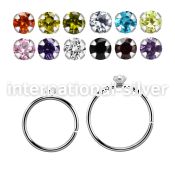 hpz15m seamless segment rings silver 925 nose