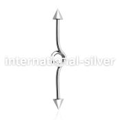 inbcn5 straight barbells surgical steel 316l 
