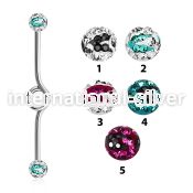 inbfr5c straight barbells surgical steel 316l helix