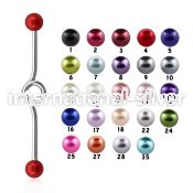 inbpr5 straight barbells surgical steel 316l 