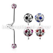 incfr5a straight barbells surgical steel 316l 