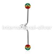 incfr5r straight barbells surgical steel 316l 