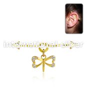 incntd18 anodized surgical steel barbells ear lobe helix piercing
