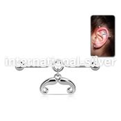 indd11 straight barbells surgical steel 316l helix