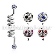 indfr5a straight barbells surgical steel 316l 