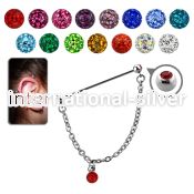 indsd2 straight barbells surgical steel 316l 