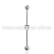 indsh1 straight barbells surgical steel 316l 