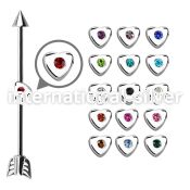 indsh22 straight barbells surgical steel 316l 