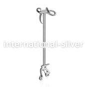 indsh31 straight barbells surgical steel 316l helix