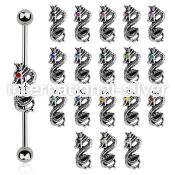 indsh35 surgical steel barbells ear othershelix piercing
