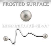 inefo5 straight barbells surgical steel 316l helix