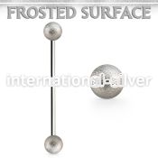 info5 straight barbells surgical steel 316l helix
