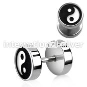 ip11 cheaters  illusion plugs and tapers surgical steel 316l ear lobe