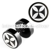 ipls3 cheaters  illusion plugs and tapers anodized surgical steel 316l ear lobe