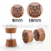 iplswg cheaters  illusion plugs and tapers organic body jewelry ear lobe