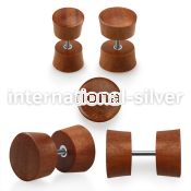 ipswo cheaters  illusion plugs and tapers organic body jewelry ear lobe