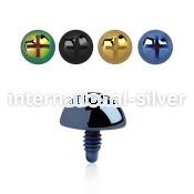 itd4 dermals anodized surgical steel 316l belly button