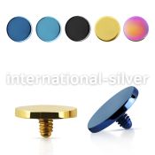 ite5 dermals anodized surgical steel 316l belly button