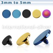 ite dermals anodized surgical steel 316l belly button