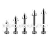 lbcn4 labrets lip rings surgical steel 316l labrets chin