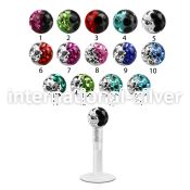 lbifr3e labrets lip rings bioflex ptfe labrets chin