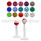 lbifr4 labrets lip rings bioflex ptfe labrets chin