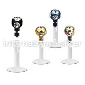 lbitca labrets lip rings bioflex ptfe labrets chin