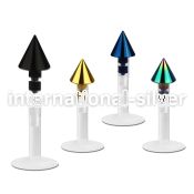 lbitcn labrets lip rings bioflex ptfe labrets chin