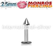 lbmcn25 labrets lip rings surgical steel 316l labrets chin