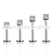 lbsdi3 labrets lip rings surgical steel 316l labrets chin