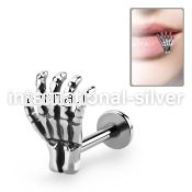 lbskhd labrets lip rings surgical steel 316l labrets chin