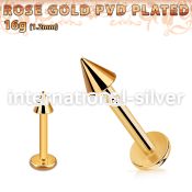 lbttcn3 labrets lip rings anodized surgical steel 316l labrets chin