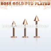 lbttcn5s labrets lip rings anodized surgical steel 316l labrets chin