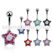 mcd356 belly rings surgical steel 316l belly button