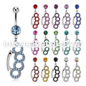mcd431 belly rings surgical steel 316l belly button