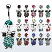 mcd451d belly rings surgical steel 316l belly button