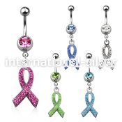mcd501f belly rings surgical steel 316l belly button