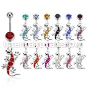 mcd537 belly rings surgical steel 316l belly button