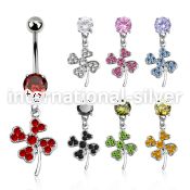 mcd541x belly rings surgical steel 316l belly button