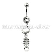 mcd546 belly rings surgical steel 316l belly button