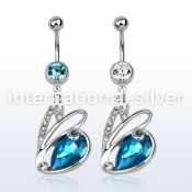 mcd586 belly rings surgical steel 316l belly button