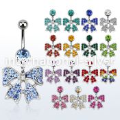 mcd595d belly rings surgical steel 316l belly button