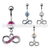 mcd617 belly rings surgical steel 316l belly button