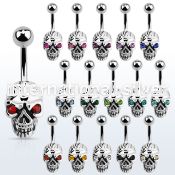 mcd753c belly rings surgical steel 316l belly button